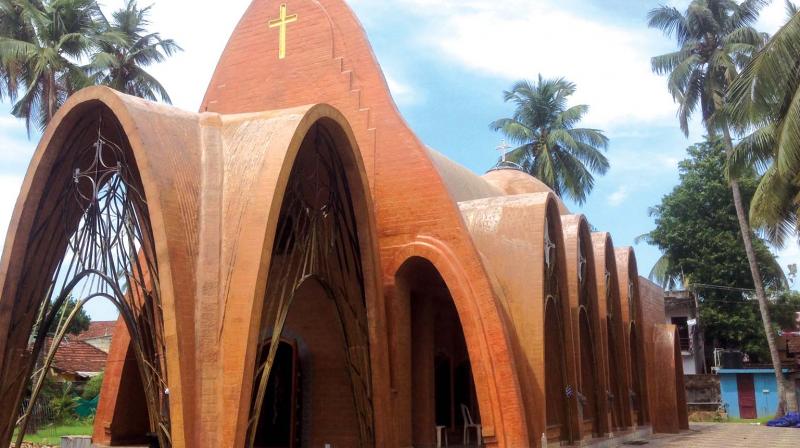 The renovated Kooonan Kurishu Church at Mattanchery.