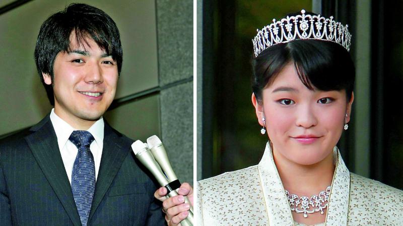 Kei Komuro and Princess Mako