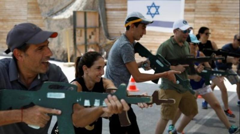 The company is called Caliber 3, located near the Israeli settlement of Efrat south of Jerusalem, and it began in 2003 as a training camp for professional security personnel such as police. (Photo: AFP)