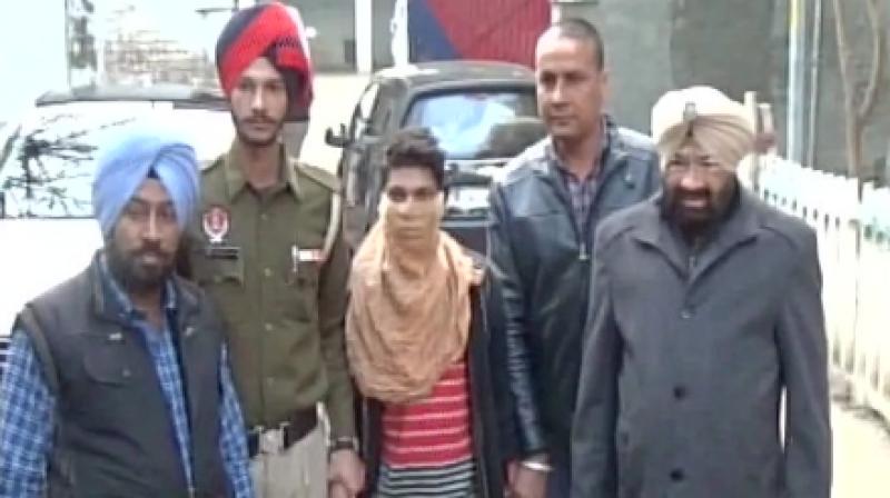 15-year-old accused in police custody. (Photo: ANI Twitter)