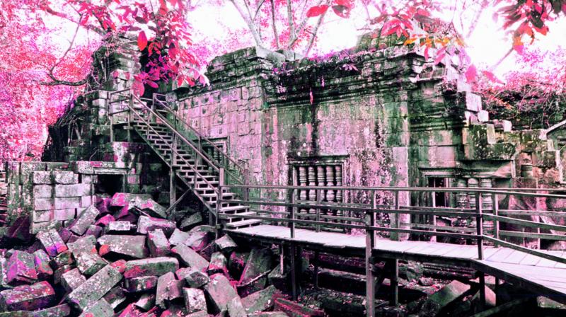 Amita Talwars work titled Angkor Revisited.