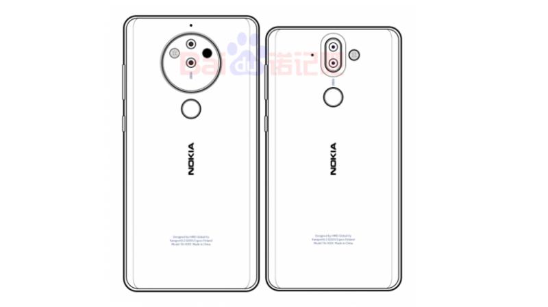 Nokia 10  leaked render based on the Zeiss camera patent. (credit: nokia power user)