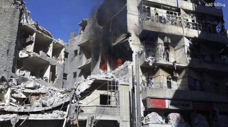 The bombardment has badly affected rescue and medical facilities in the east, which have already routinely been targeted in government attacks. (Photo: AP)
