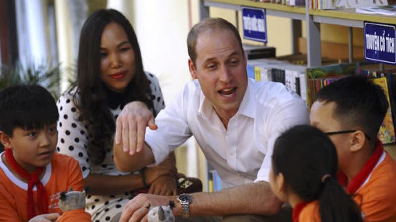 Britains Prince William. (Photo: AP)