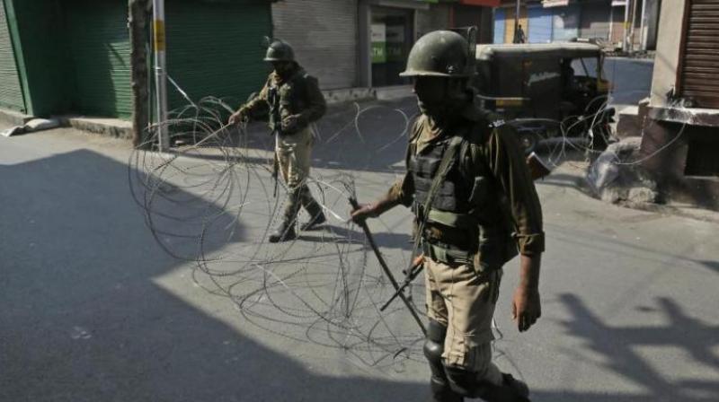 Educational institutions, shops and private offices remained closed due to the strike called by Joint Resistance Leadership. Authorities have imposed restrictions in parts of Srinagar to maintain law and order. (Representational image | AP)