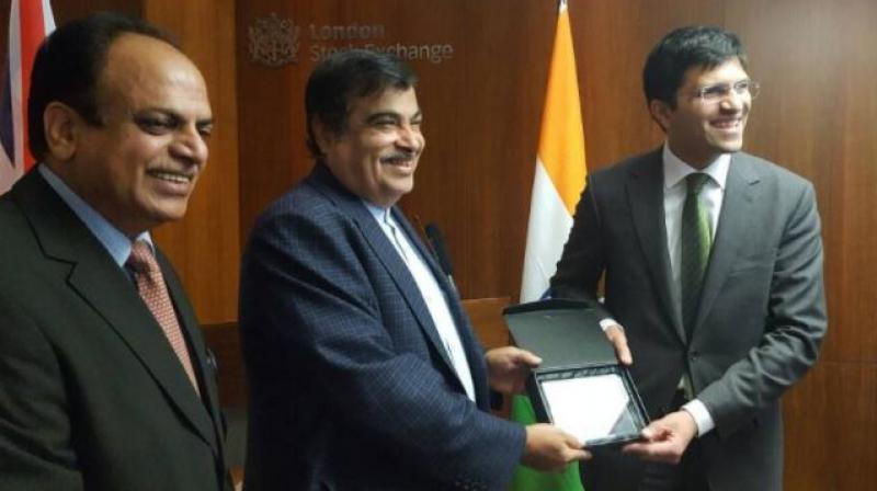 Gadkari also finalised plans for an MoU with Transport for London (TfL), aimed at improving urban transport in India through exchange of technology and data analysis in integrated transport system. (Photo: Twitter | ANI)