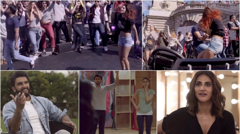 Screengrabs from the video.