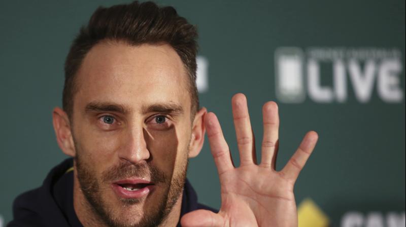 The World XI is led by South African skipper Faf du Plessis and coached by former Zimbabwe batsman and ex-England coach Andy Flower. (Photo: AP)