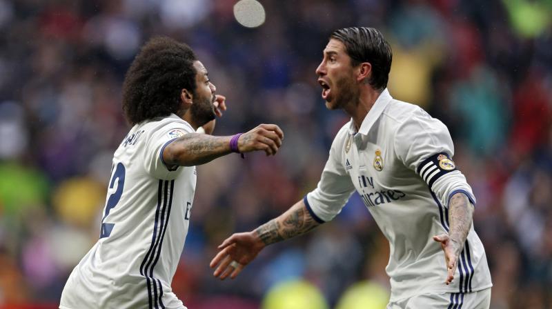 Marcelo cut back to open a firing angle through a packed area before scoring the dramatic winner with just six minutes remaining. (Photo: AP)