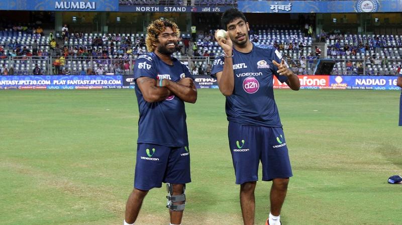 Defending 11 in the superover against Gujarat Lions, Jasprit Bumrah conceded only 6 runs displaying brilliant variations of slower deliveries including a few in the blockhole. (Photo: BCCI)