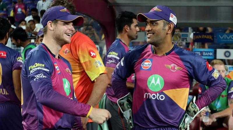 Steve Smith stated that MS Dhoni has played a crucial role for Rising Pune Supergiants the turnaround of fortunes in IPL 2017. (Photo: BCCI)