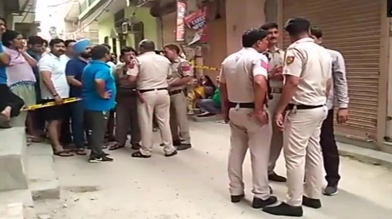 A police team has been rushed to the spot and an investigation is underway. (Photo: Twitter/ANI)