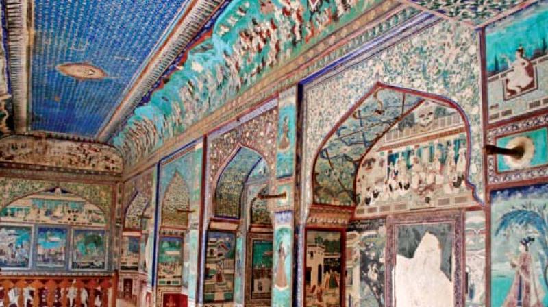 The Exquisite Frescos of Bundi