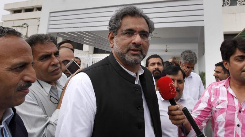 Pakistan Prime Minister Shahid Khaqan Abbasi on Monday said injecting India into the Pakistan-US relationship will not help resolve anything. (Photo: AP)