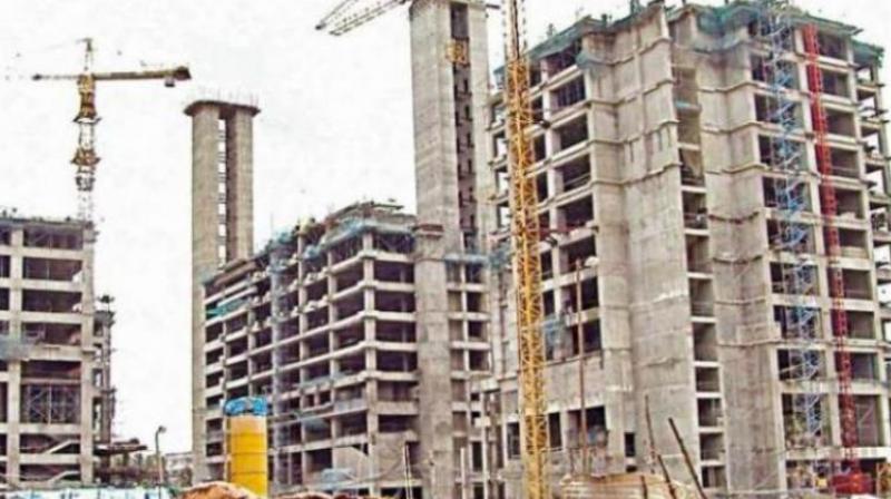 GHMC and HMDA issue a building sanction plan which entitles the builder to complete the construction within a specified time.  (Representational Image)