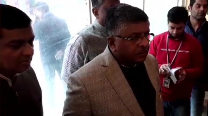 Senior BJP leader and Union minister Ravi Shankar Prasad welcomed the order and said its a blow to the Mamata Banerjee government and a victory for the CBI. (Photo: ANI | Twitter)