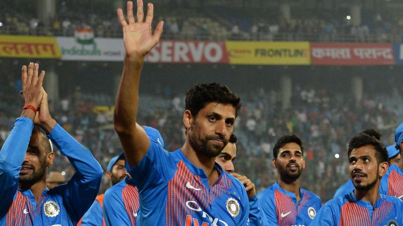 Nehra was asked by skipper Virat Kohli to bowl the last over the first T20 match, which India won by 53 runs. (Photo: APF)