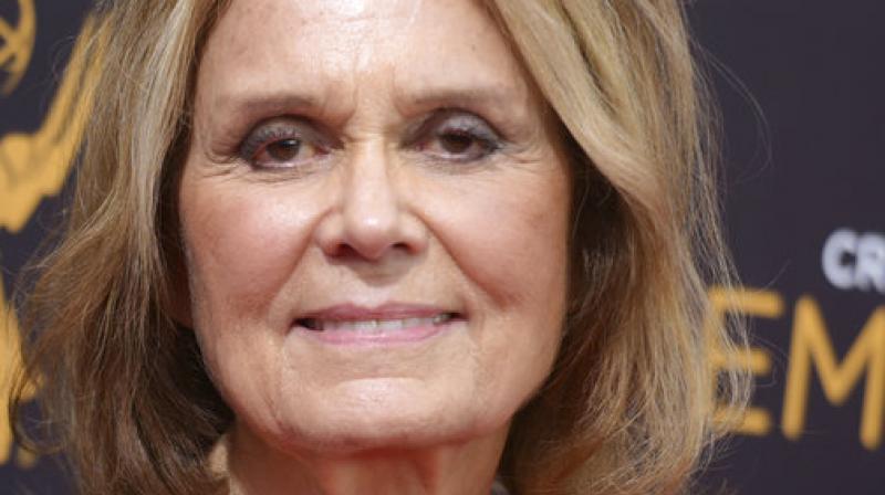 In this Sept. 11, 2016 file photo, Gloria Steinem arrives at night two of the Creative Arts Emmy Awards at the Microsoft Theater in Los Angeles. (Photo: AP)