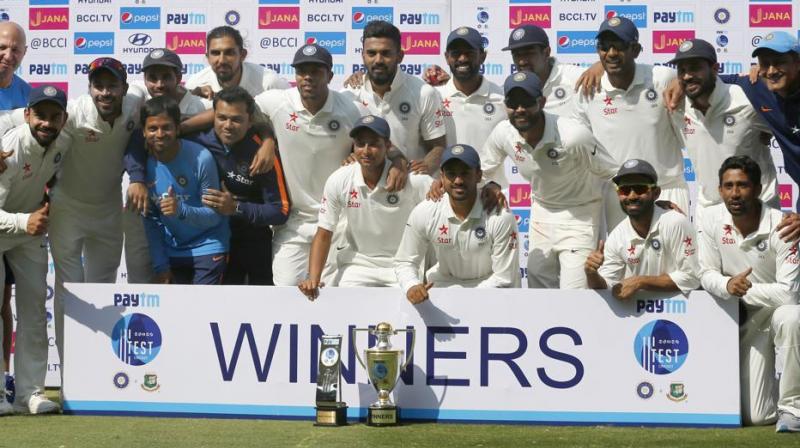 The Bangladesh series victory is Indias sixth consecutive under Virat Kohlis leadership. (Photo: AP)