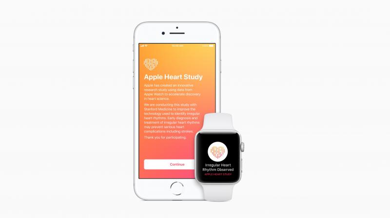 The Apple Heart Study app is available in the US App Store to customers who are 22 years or older and have an Apple Watch Series 1 or later.