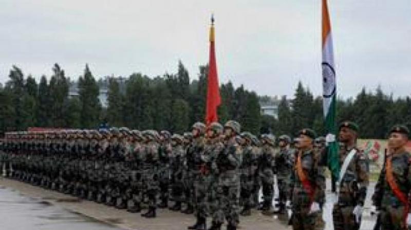 China has already been engaged in a troop buildup in the guise of road building in Pakistan-occupied Kashmir.