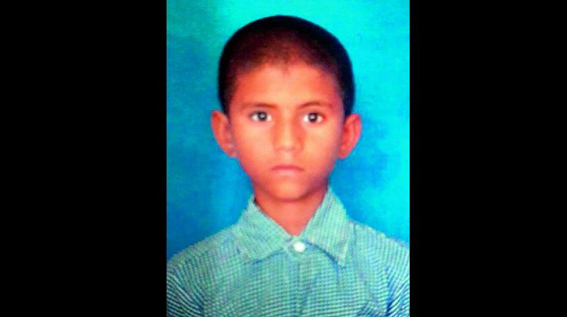 A 9-year-old boy was allegedly sacrificed by treasure hunters at Siddapur thanda in Varni mandal.