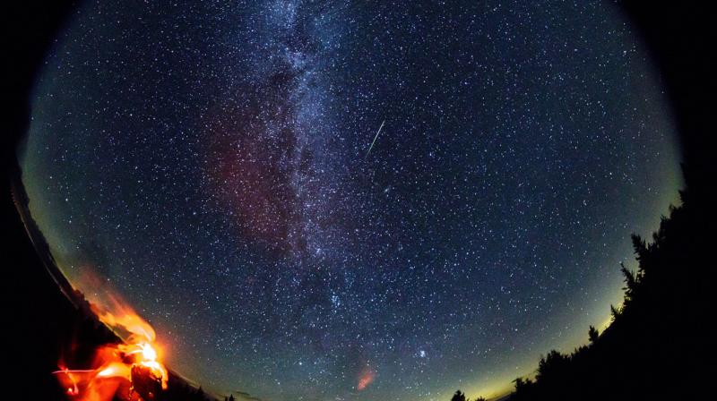 Perseid meteor shower. (Photo: Bill Ingalls/NASA)