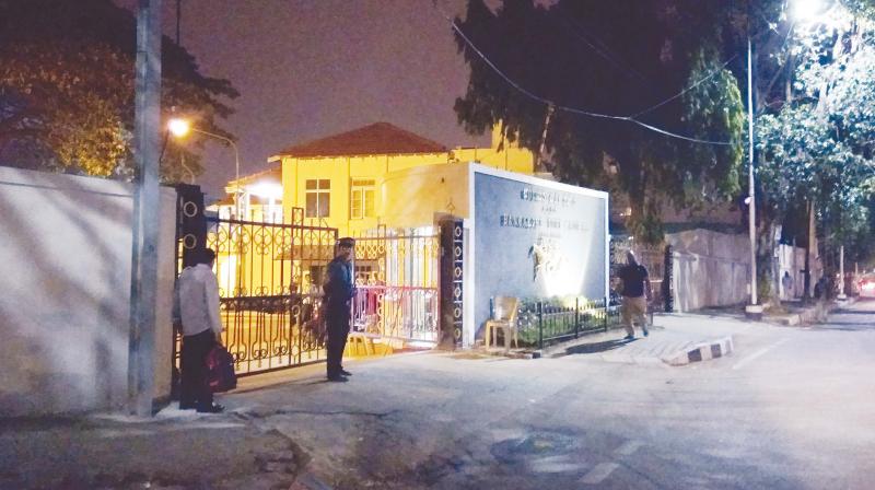 The entrance of Bangalore Turf Club (Photo : DC)