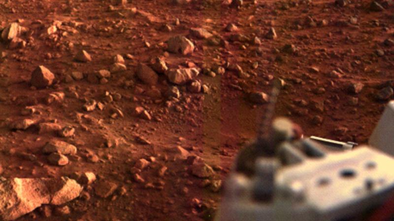 Viking 1 landing site on Mars (Photo: NASA)