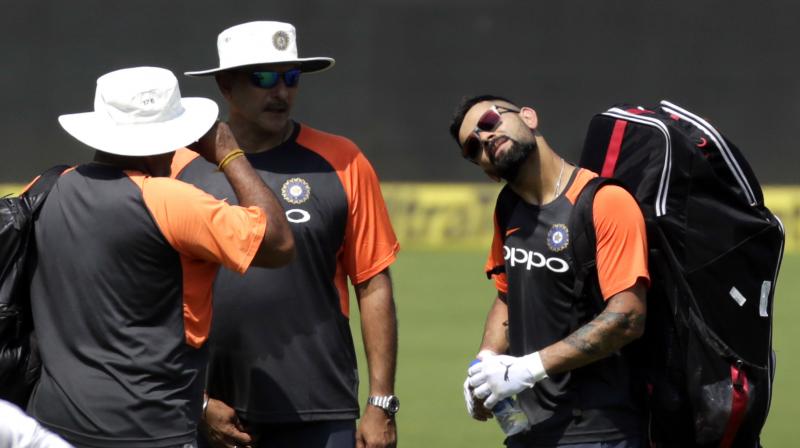 India captain Virat Kohli is all set to return to the cricket field as his team take on West Indies in the first of the two Tests here on Thursday. (Photo: AP)