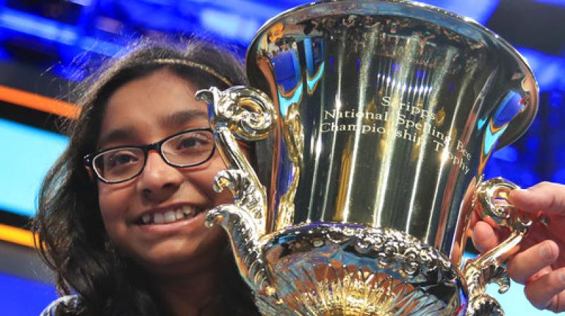 Ananya is the 13th consecutive Indian-American to win the bee and the 18th of the past 22 winners with Indian heritage, a run that began in 1999 with Nupur Lalas victory. (Photo: AP)