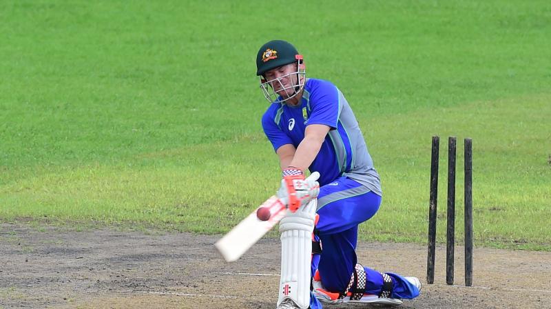 Warner played for the City Cyclones in the 50 overs match against the Northern Tide at the Marrara Cricket Ground. (Photo: AFP)