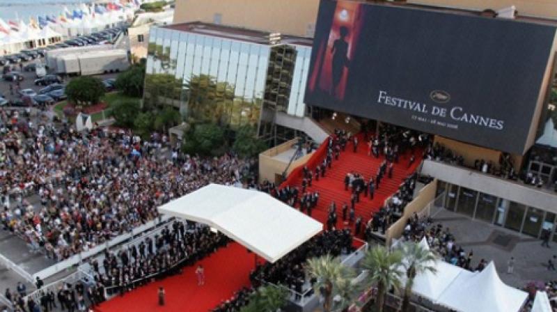 Top view of Cannes Film Festival.