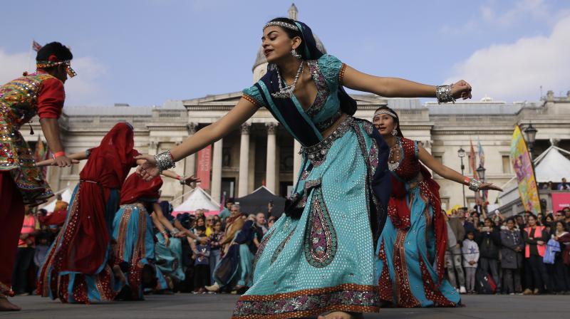 London celebrates Diwali with dancing extravaganza