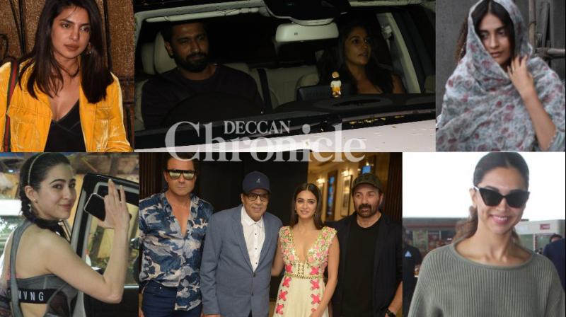 Sonams Anushka moment, Vickys GF, Peecee with Sonali family, others clicked