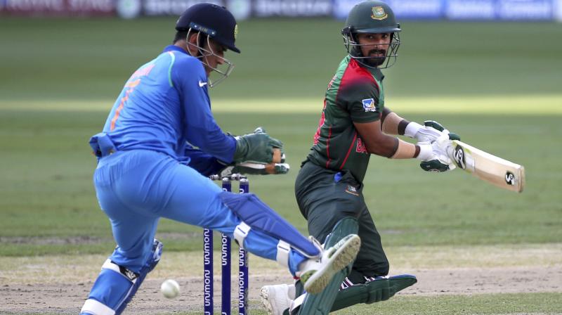 Mortazas wicket was Dhonis second stumping already in the match. Earlier, centurion Liton Das (121 runs) was dismissed in similar fashion when Dhoni stumped him, again off Kuldeeps bowling.(Photo: AP)
