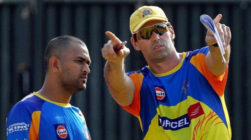 Stephen Fleming praised skipper Mahendra Singh Dhoni, for whom Chennai and CSK have been a big part of his career. (Photo: PTI)