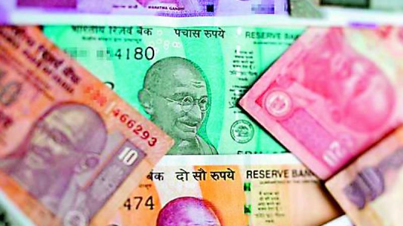 RUpee on Monday tumbled 50 paise to close at 71.32 against the dollar as nagging worries on global trade war front and uncertain crude prices hurt forex market sentiment.