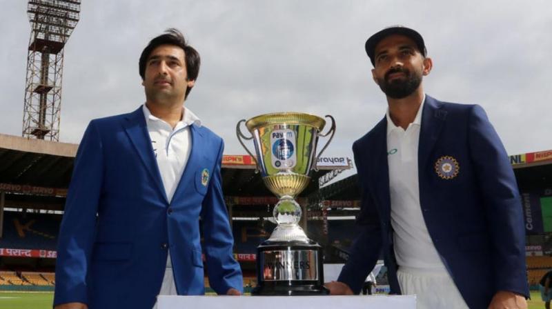 \Today cricket is unifying force for the people of Afghanistan, India takes pride in being shoulder-to-shoulder with Afghanistan in this journey,\ said the PM Narendra Modis message which was read out by sports minister Rajyavardhan Singh Rathore. (Photo: BCCI)
