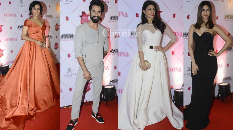 Shahid, Jacqueline, Swara, Vaani make fashion statement at awards show