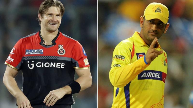 Shane Watson (left) for Rs 4 crore by MS Dhonis Chennai Super Kings which was four times his base price. (Photo: AP)