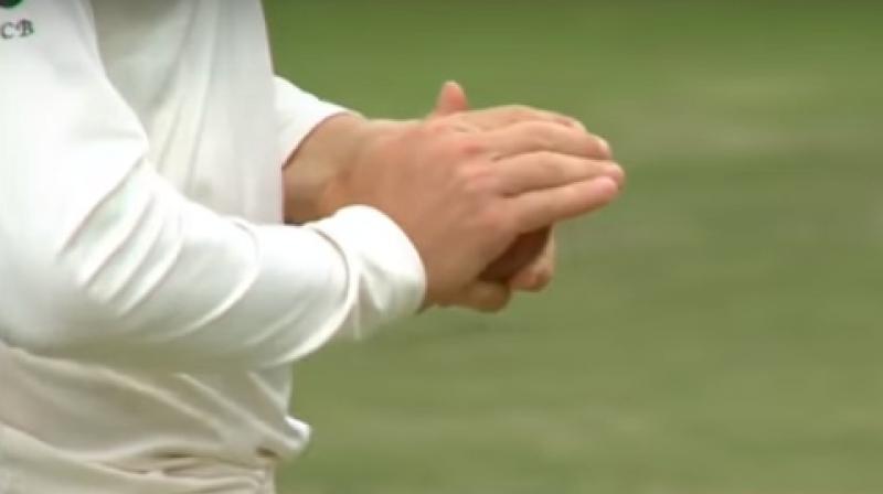 Theres been all kinds of methods used to try and make one side of the leather ball rougher - which assists the bowlers with extra swing - and the players charged in the past include some of the stars of the game. (Photo: Screengrab)
