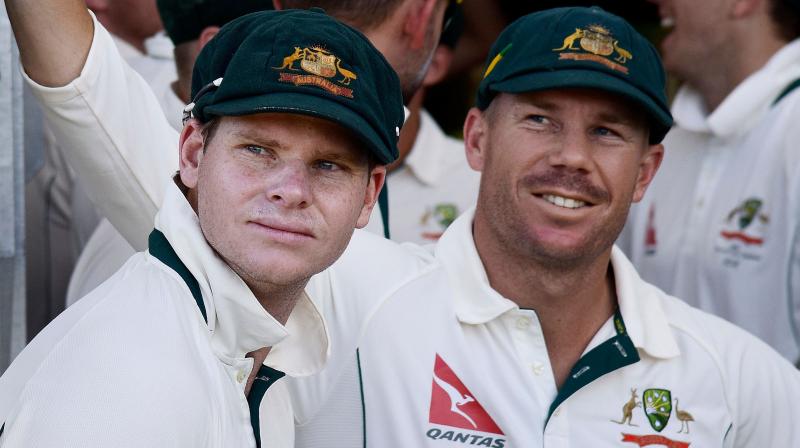 While David Warner was a part of Sunrisers Hyderabad unit, Steve Smith was a member of the Rajasthan Royals outfit in Indian Premier League. (Photo: AFP)