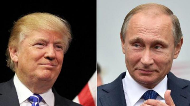 Russian President Vladimir Putin and US President Donald Trump. (Photo: AP)