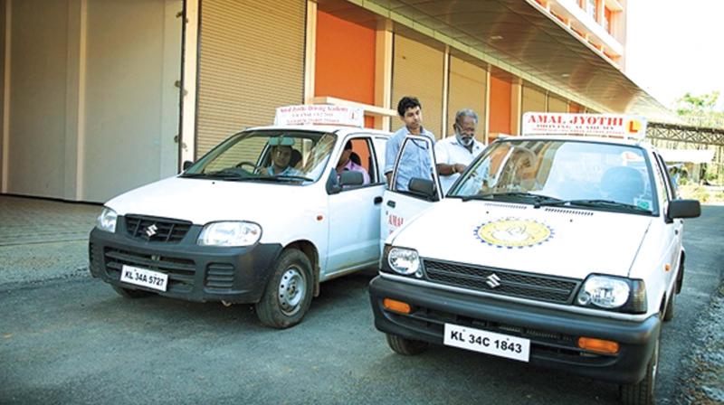 The Amal Jyothi engineering college at Kanjirapally  runs  a  driving school mainly for the students and staff of the college