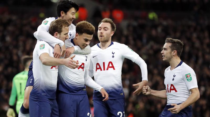 Tottenham have now won three consecutive matches against Chelsea for the first time since a run of five between 1961 and 1963, but unlike when they outclassed the Blues in November, winning 3-1 in the Premier League, this was a night for hard graft. (Photo: AP)