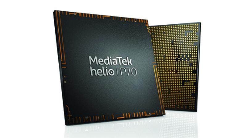 The Helio P70 comes with a 4G LTE modem and 300MBit/s of download performance.