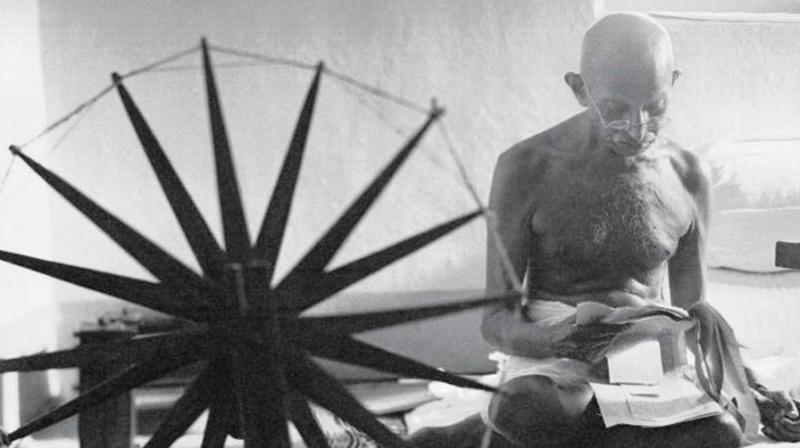 It would not be an exaggeration to say that Mohandas Karamchand Gandhi was not born a saint but achieved it through readings and by leading a disciplined life.