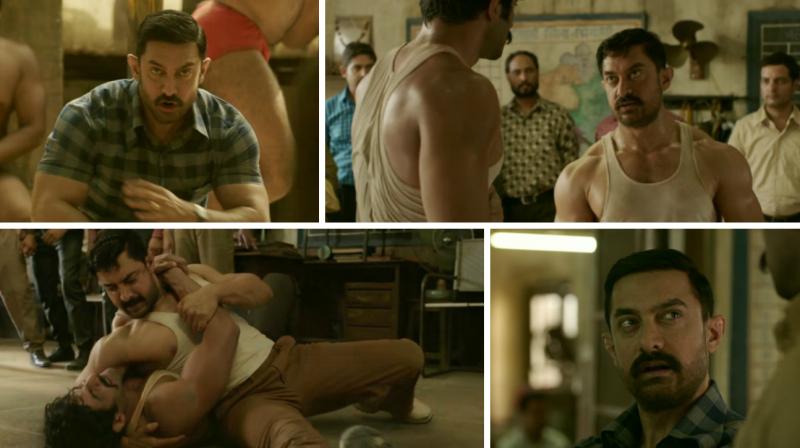 Watch: Aamir Khan impresses with his swagger in Dangals first dialogue promo
