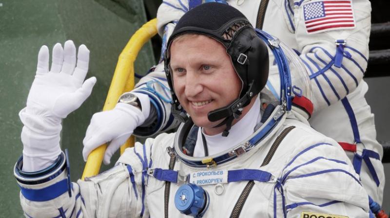 The hole didnt pose a danger to Prokopyev and crewmates Serena Aunon-Chancellor of NASA and Alexander Gerst of the European Space Agency. (Photo: AP)